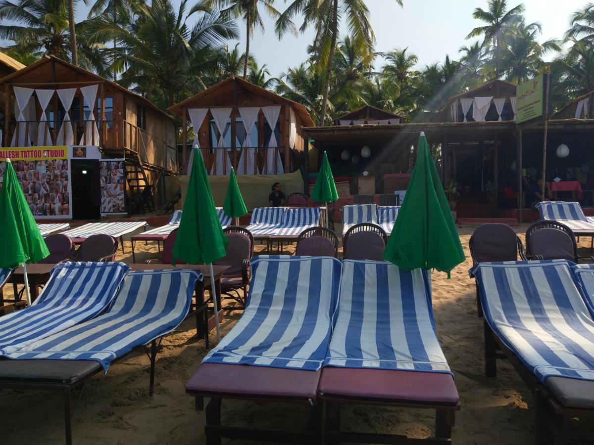Papillon Beach Huts Hotell Palolem Eksteriør bilde